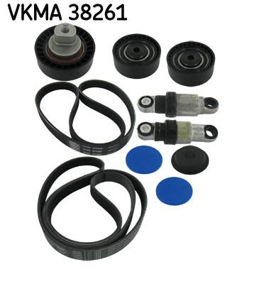 SKF VKMA 38261 Kit Cinghie Poly-V